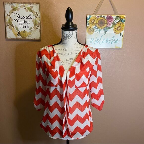 Charming Charlie size S blouse - Picture 1 of 6